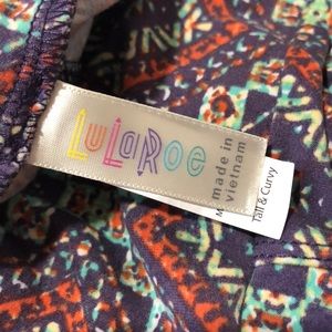 LuLaRoe Pants - LuLaRoe Purple/Multicolor Diamond Design Leggings LuLaRoe Pants - LuLaRoe Purple/Multicolor Diamond Design Leggings